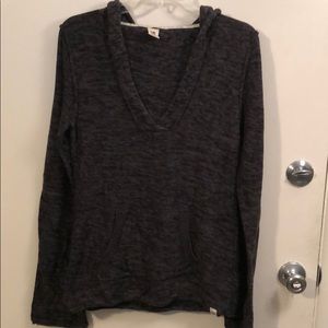 Roxy hooded pullover sweater